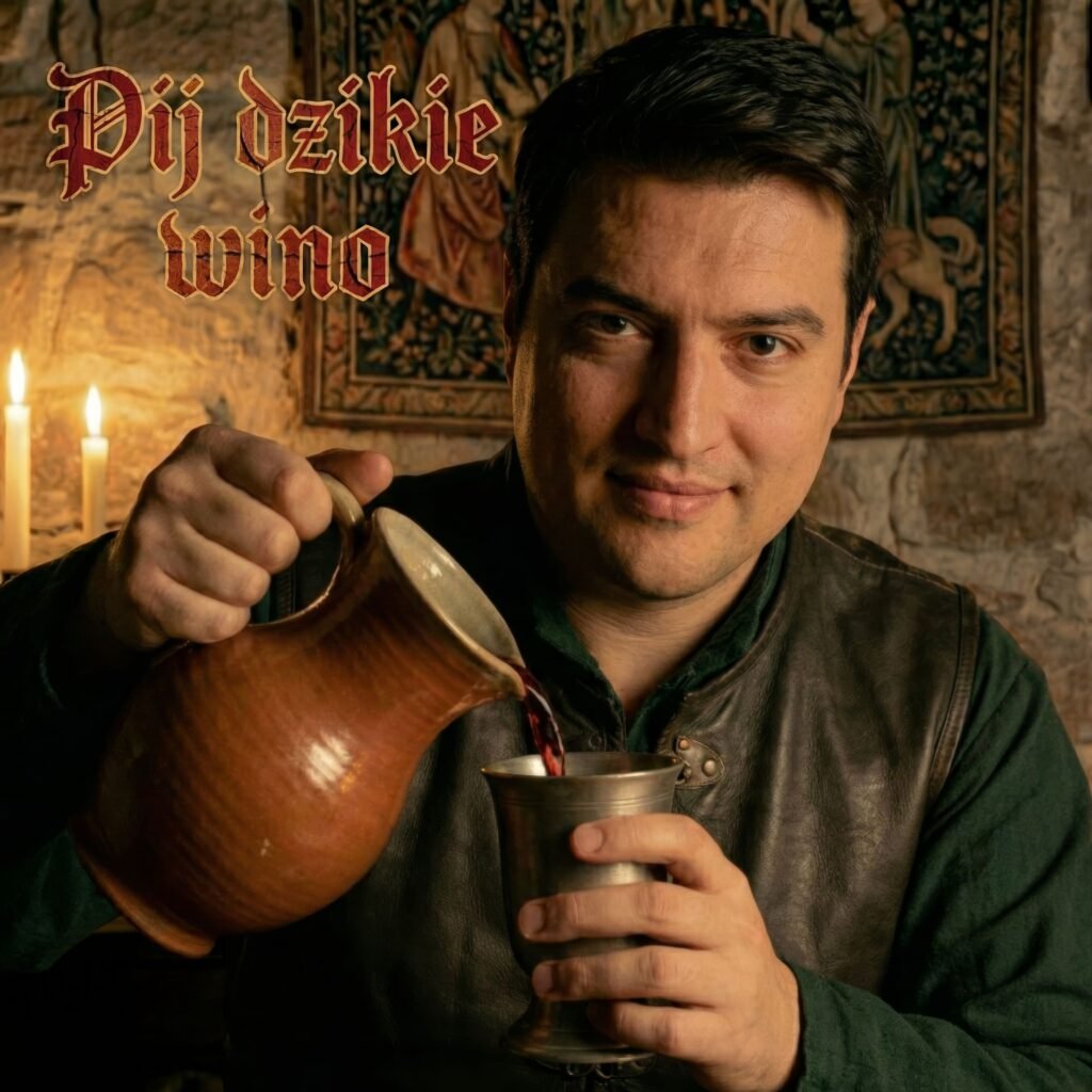 Pij dzikie wino - okładka